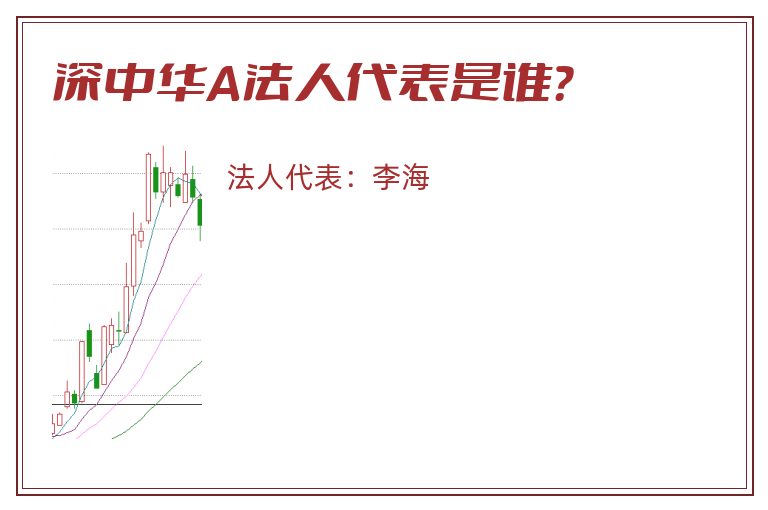 深中华A法人代表是谁？