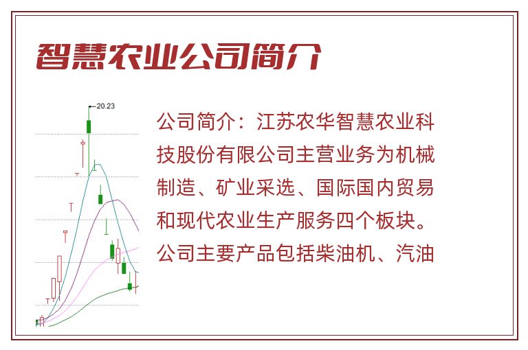 智慧农业公司简介