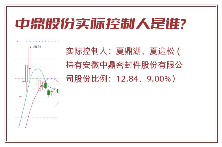 中鼎股份实际控制人是谁？