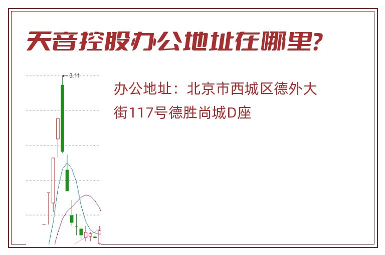 天音控股办公地址在哪里？