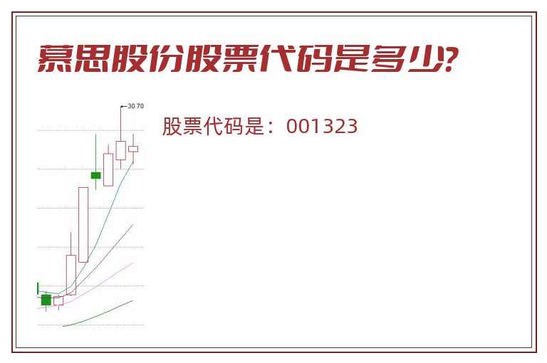 慕思股份股票代码是多少？