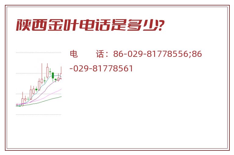 陕西金叶电话是多少？