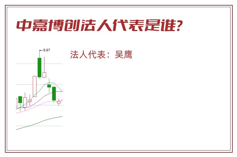 中嘉博创法人代表是谁？