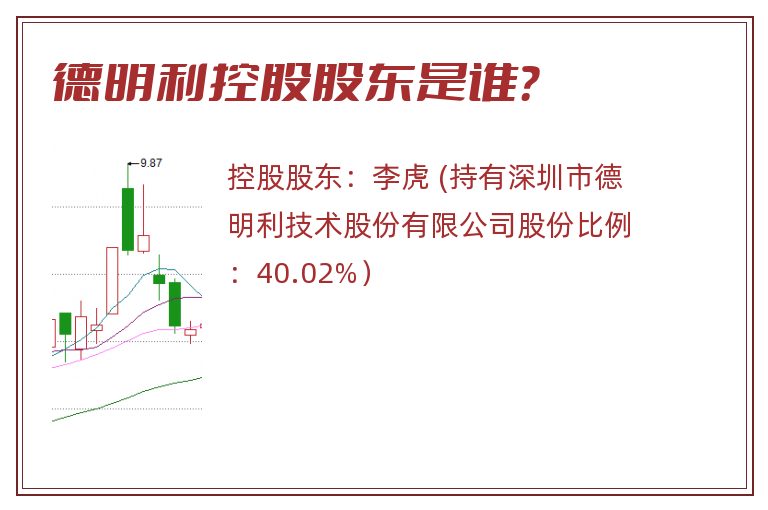 德明利控股股东是谁？