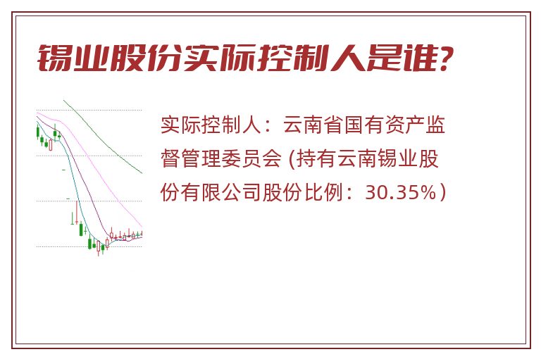 锡业股份实际控制人是谁？