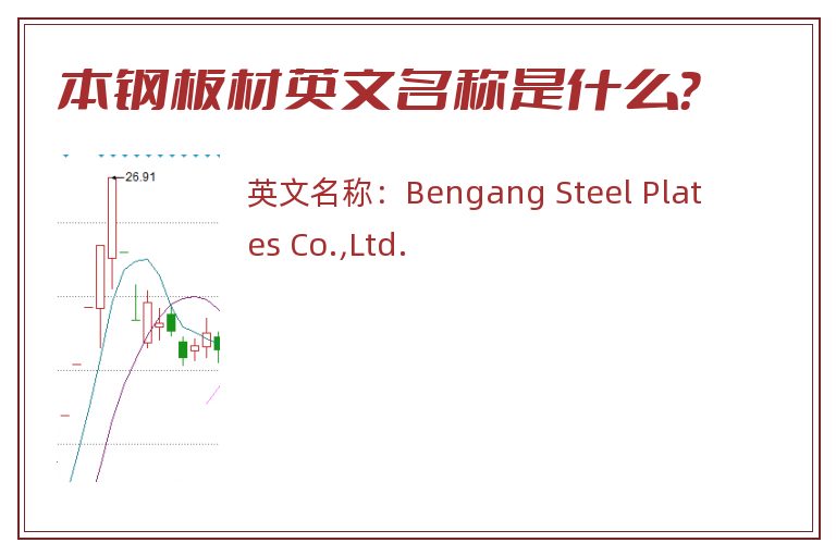 本钢板材英文名称是什么？