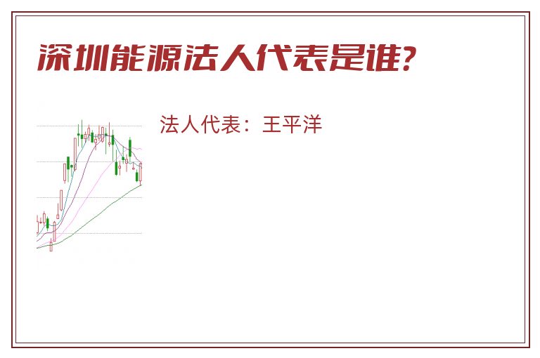 深圳能源法人代表是谁？