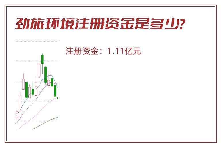 劲旅环境注册资金是多少？