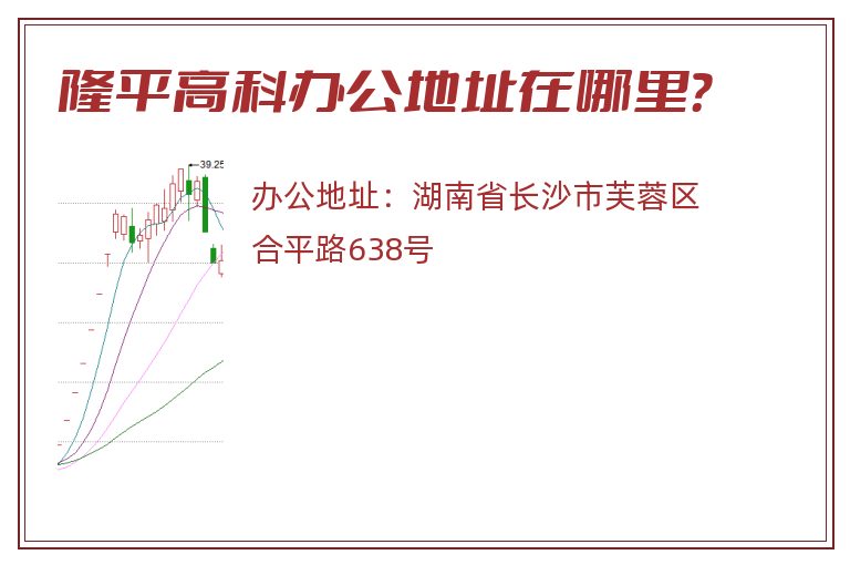 隆平高科办公地址在哪里？