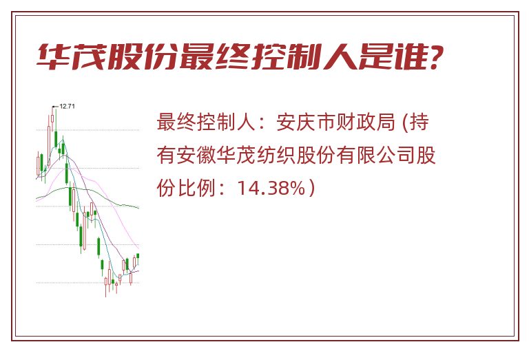 华茂股份最终控制人是谁？