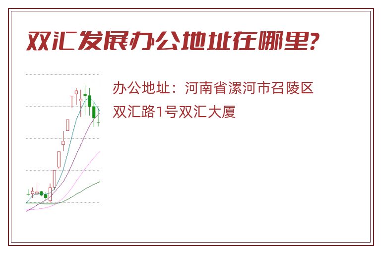 双汇发展办公地址在哪里？