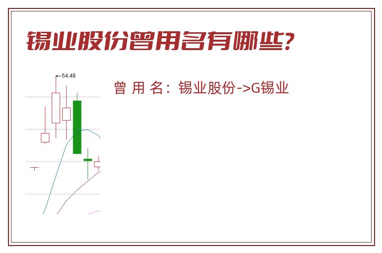 锡业股份曾用名有哪些？