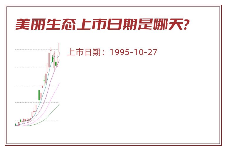 美丽生态上市日期是哪天？