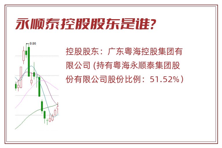 永顺泰控股股东是谁？