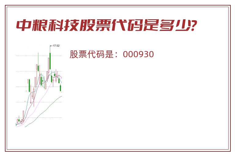 中粮科技股票代码是多少？