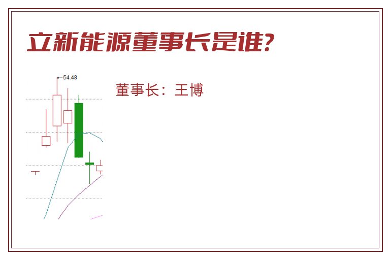 立新能源董事长是谁？