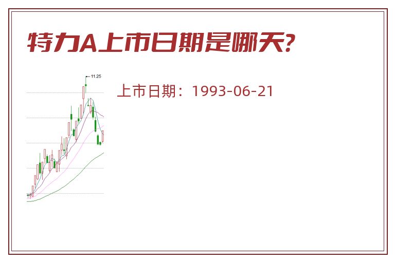 特力A上市日期是哪天？