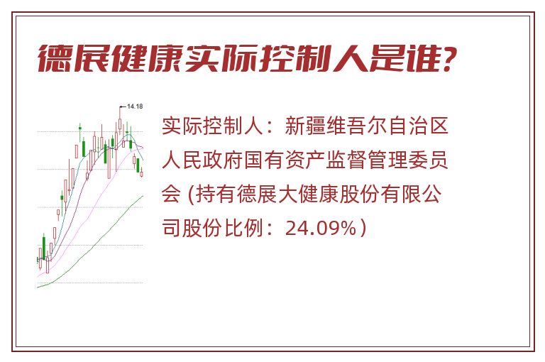 德展健康实际控制人是谁？