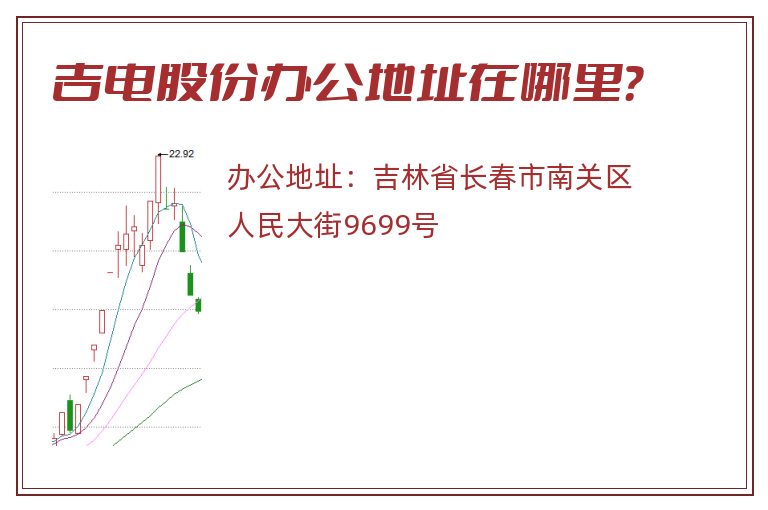 吉电股份办公地址在哪里？