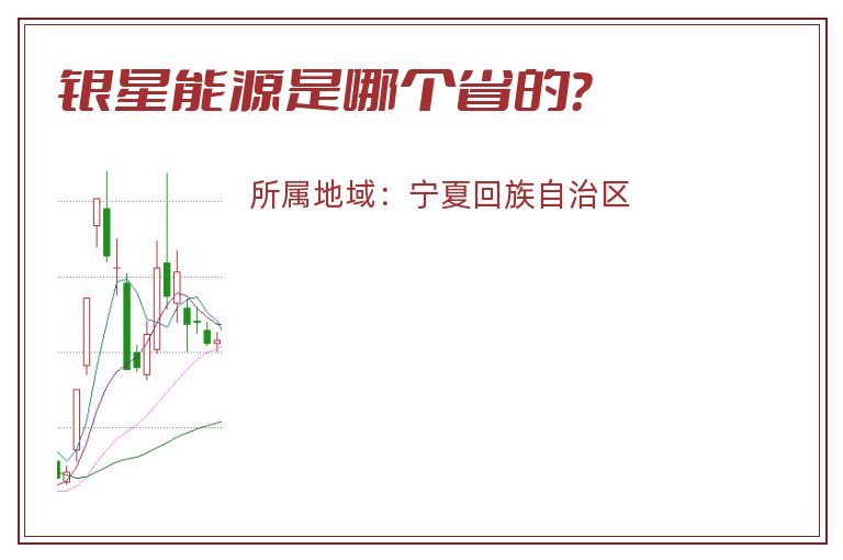 银星能源是哪个省的？