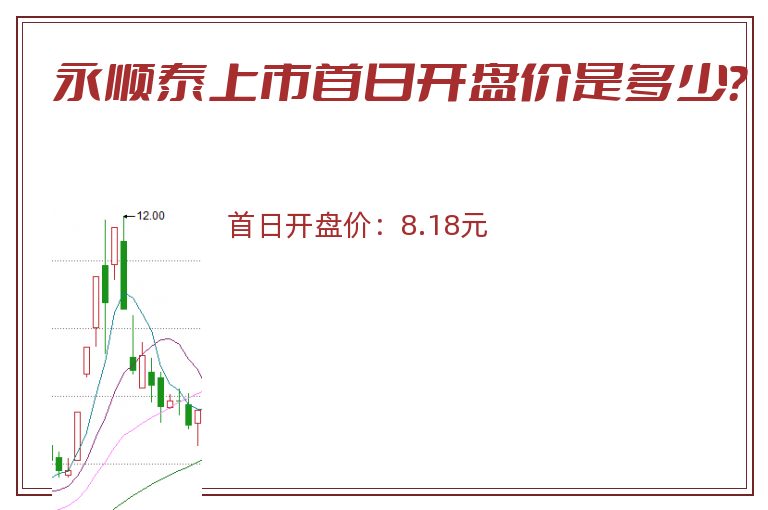 永顺泰上市首日开盘价是多少？