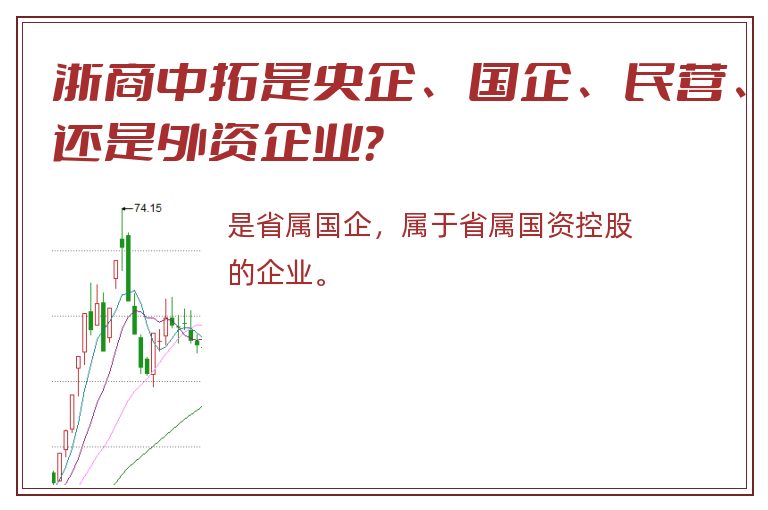 浙商中拓是央企、国企、民营、还是外资企业？