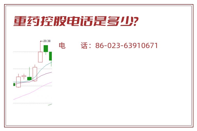 重药控股电话是多少？