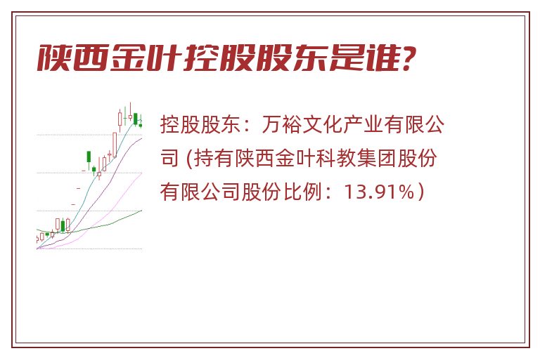 陕西金叶控股股东是谁？