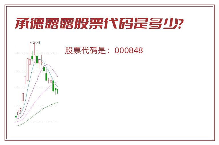 承德露露股票代码是多少？