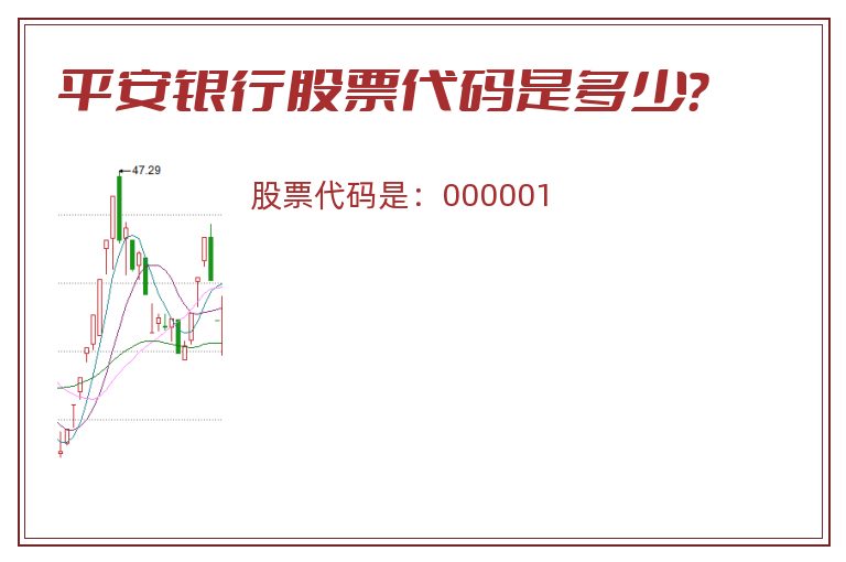 平安银行股票代码是多少？