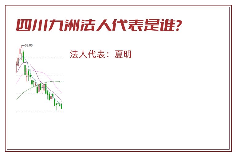 四川九洲法人代表是谁？