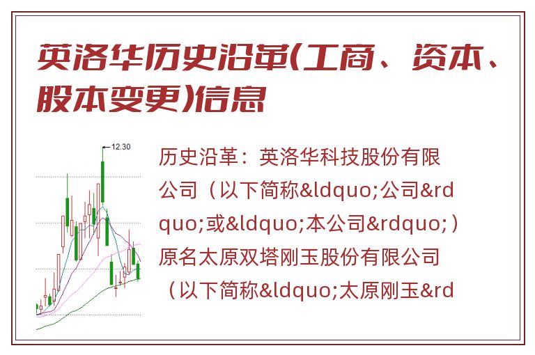 英洛华历史沿革（工商、资本、股本变更）信息