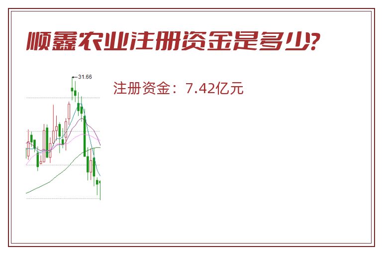 顺鑫农业注册资金是多少？