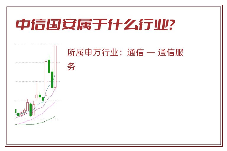 中信国安属于什么行业？