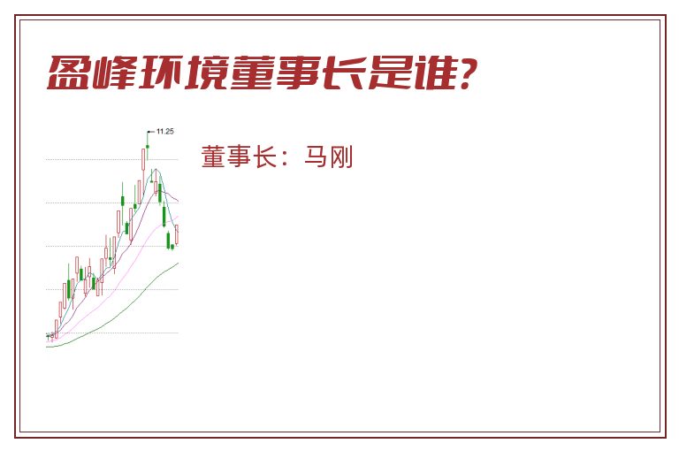 盈峰环境董事长是谁？