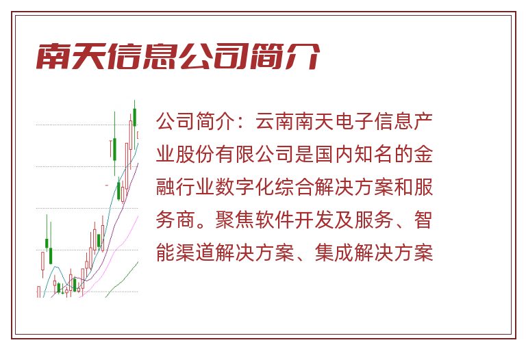 南天信息公司简介