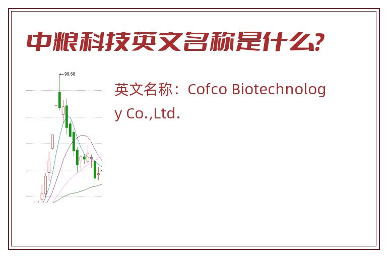 中粮科技英文名称是什么？