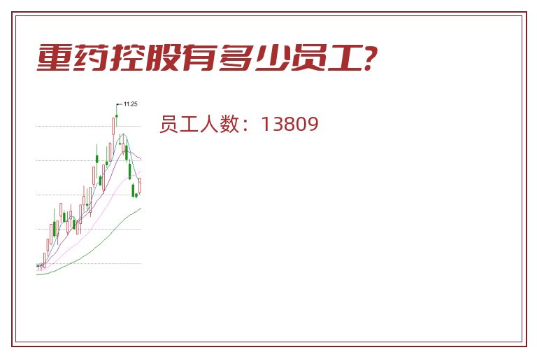 重药控股有多少员工？