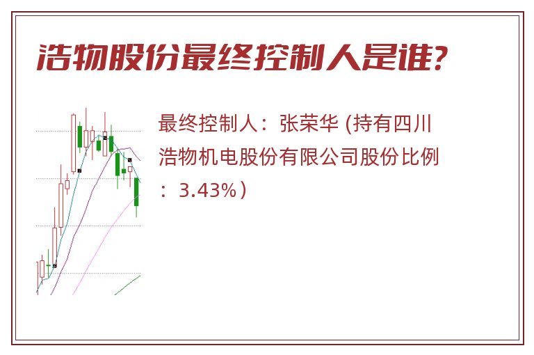 浩物股份最终控制人是谁？