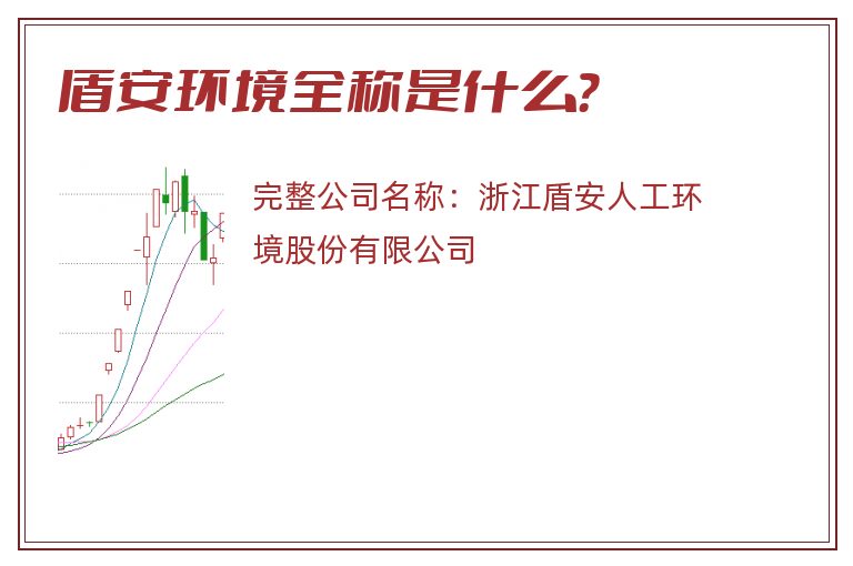 盾安环境全称是什么？