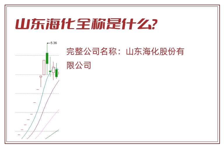 山东海化全称是什么？