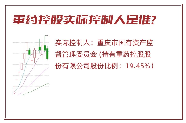 重药控股实际控制人是谁？