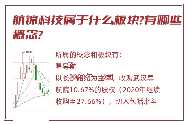 航锦科技属于什么板块？有哪些概念？