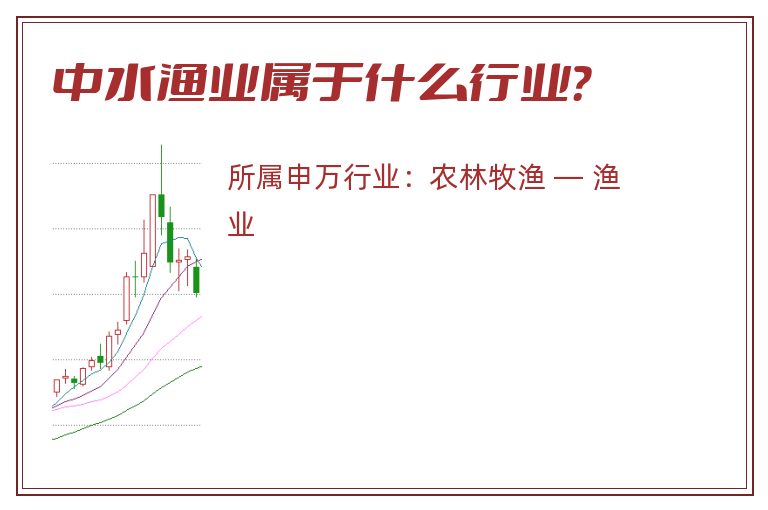 中水渔业属于什么行业？