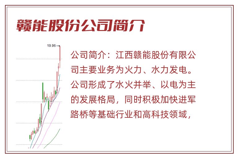 赣能股份公司简介