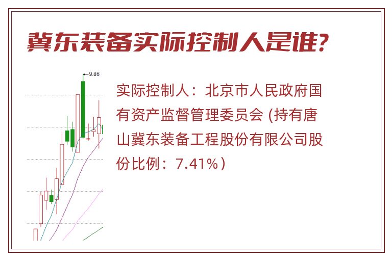 冀东装备实际控制人是谁？