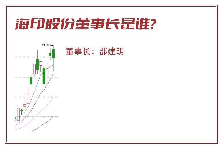 海印股份董事长是谁？