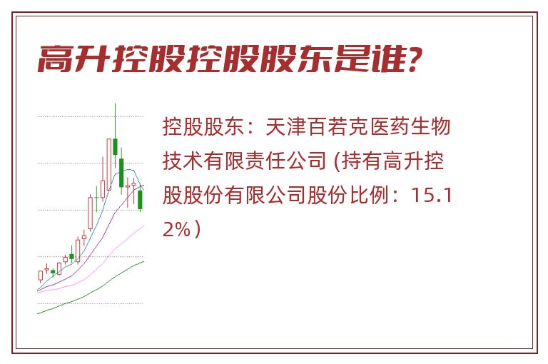 高升控股控股股东是谁？