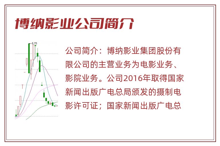 博纳影业公司简介