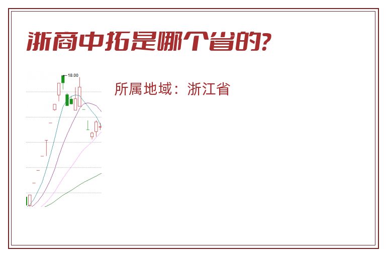 浙商中拓是哪个省的？